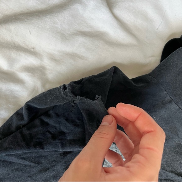 Garage graphic cropped tee - Picture 2 of 2